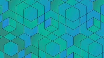 Green Gradient Line shape Background Abstract EPS Vector