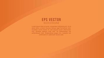 Orange Line Art Background Abstract EPS Vector