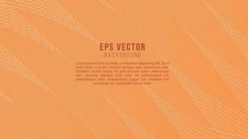 Orange Line Art Background Abstract EPS Vector