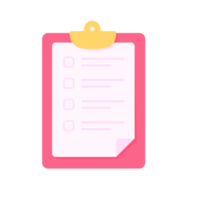 Clipboard for taking notes Text box for checklist items to validate. png