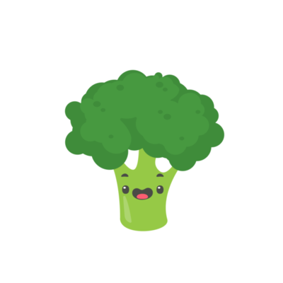 brócolis vegetal de desenho animado bonito colorido 9665821 PNG