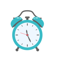 Loud alarm clock alerts wake up time and schedule. png
