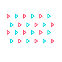 éléments memphis. forme de structure d'objet de ligne géométrique simple png