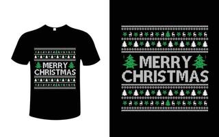 Christmas T-shirt design Free Vector