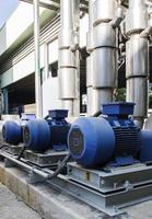 Motor for pipeline system to deliver cold water into the production process photo