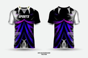 Modern mockup jersey design template vector