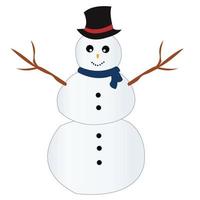 Snowman Clipart Vector