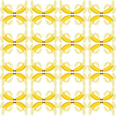 Banana seamless pattern