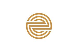 Creative Initial Z Monogram Logo vector