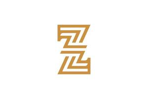 Creative Initial Z Monogram Logo vector