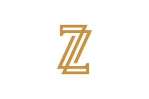 Creative Initial Z Monogram Logo vector