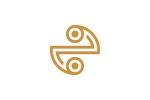 Creative Initial Z Monogram Logo vector