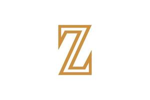 Creative Initial Z Monogram Logo vector