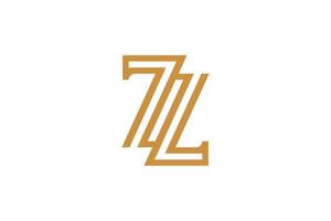 Creative Initial Z Monogram Logo vector