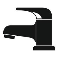 Faucet equipment icon, simple style vector