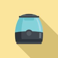 Air purifier icon, flat style vector