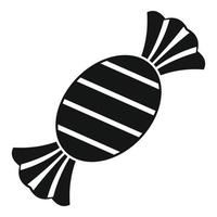 Duty free bonbon icon, simple style vector