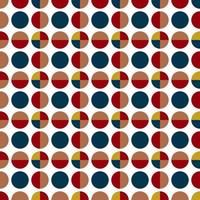 seamless pattern background with circles vector