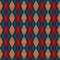 seamless geometric pattern with argyle vector
