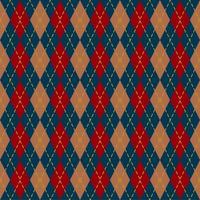 seamless geometric pattern with argyle vector