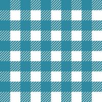 blue plaid seamless pattern for fabric texture vector