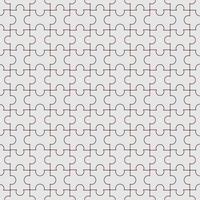 seamless pattern with puzzle background vector