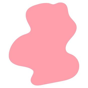 Simple Abstract Shape Element With Fun Color vector