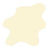 Simple Abstract Shape Element With Fun Color vector