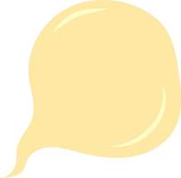 Comic Speech Bubble Chatt Text Box Talk Icon vector