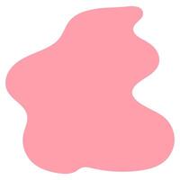 Simple Abstract Shape Element With Fun Color vector