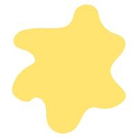 Simple Abstract Shape Element With Fun Color vector