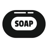 Soap icon, simple style vector