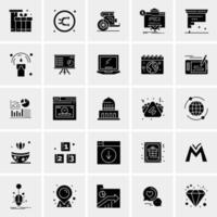 25 Universal Business Icons Vector Creative Icon Illustration to use in web and Mobile Related project