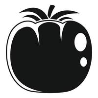 Tomato icon, simple style vector