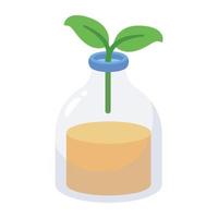 Check out ecology experiment 2d icon vector