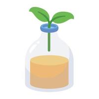 Check out ecology experiment 2d icon vector