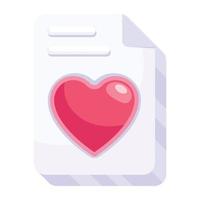 Donation report 2d icon is up for premium use vector