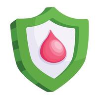 Premium 2d icon of blood donation vector