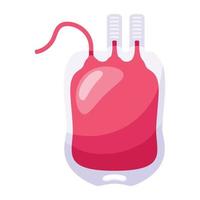 Iv drip icon designed in 2d style vector