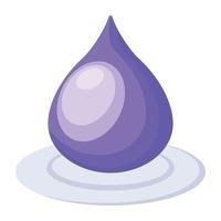 Check out water drop 2d icon vector