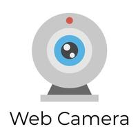 Trendy Web Camera vector