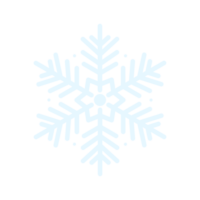 vector mooie sneeuwvlok ontwerpcollectie voor het winterseizoen dat met Kerstmis in het nieuwe jaar wordt geleverd. png