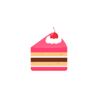 pastel de cumpleaños dulces coloridos para fiesta de cumpleaños png