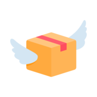 cajas de paquetes para entrega en línea concepto de pedidos por Internet png