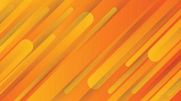 Modern abstract background with memphis elements in yellow and orange gradients. with trendy geometric graphic design. vector