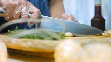 Macro filming of Worcestershire sauce. The chef pours the sauce into a spoon video