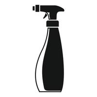 Cleaner spray icon, simple style vector