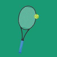 Tennis ball vector. Tennis ball in the field. wallpaper. free space for text. copy space. vector