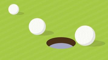 Golf poster design. Golf vector. background. free space for text. copy space. vector