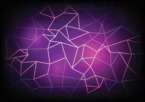 Abstract Digital Light Purple Polygon Modern Background vector